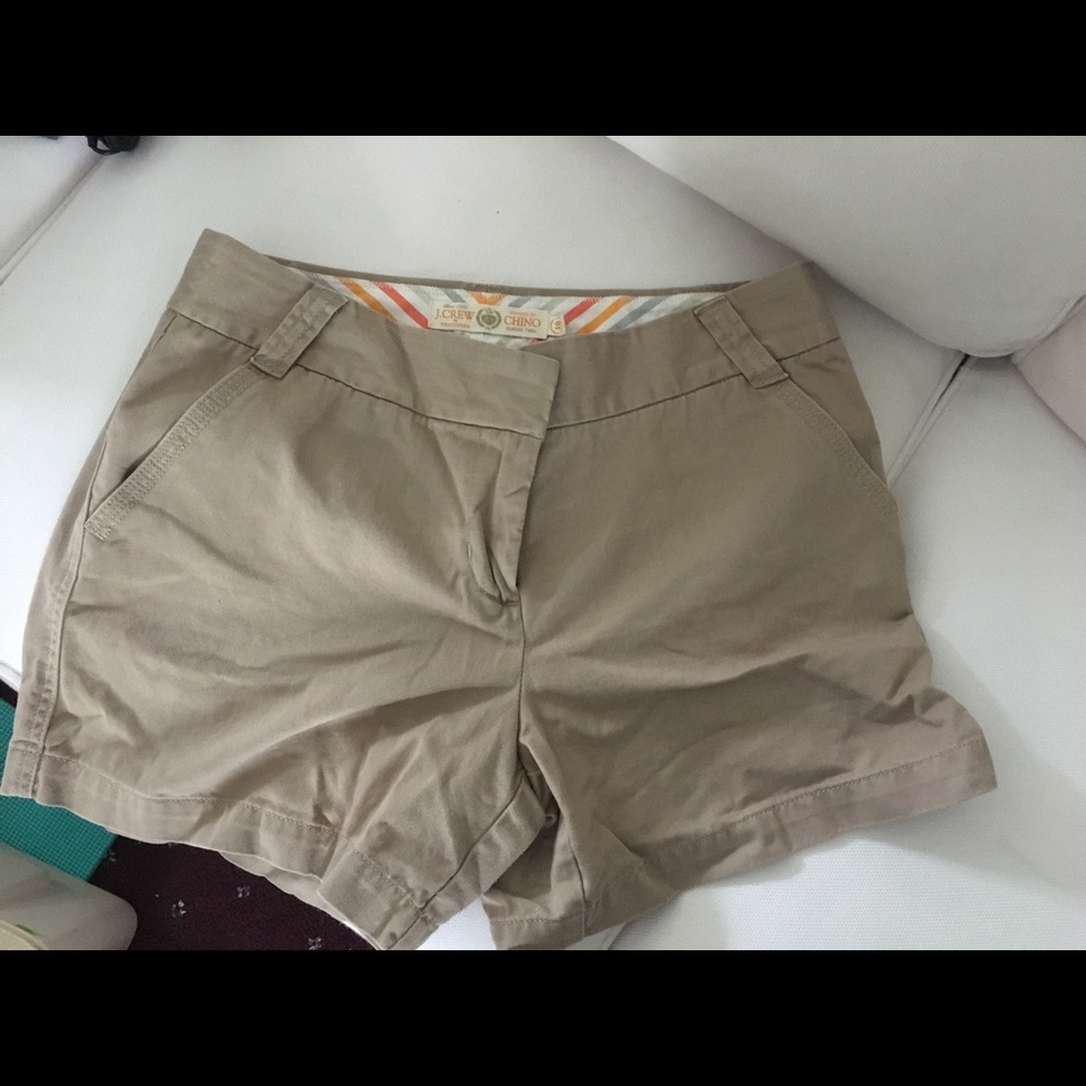 Jcrew khaki shorts